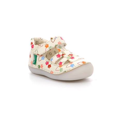 KICKERS Salomés Sushy blanc BLANC 2 - vertbaudet enfant 