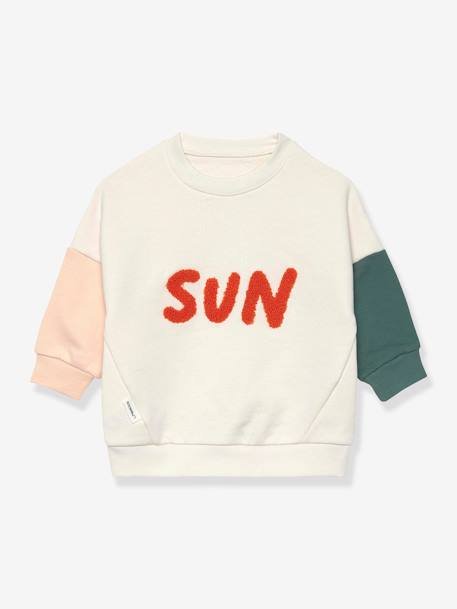 Sweat enfant Little Gang Sun LÄSSIG écru 1 - vertbaudet enfant 