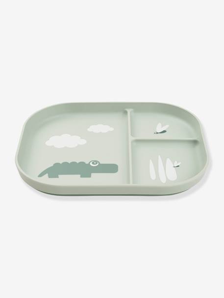 Assiette plateau Happy clouds DONE BY DEER vert 3 - vertbaudet enfant 