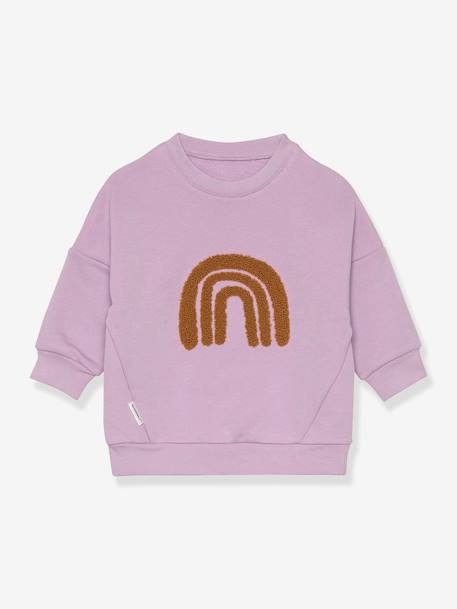 Sweat enfant Little Gang Arc-en-ciel LÄSSIG lilas 1 - vertbaudet enfant 