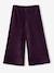 Pantalon large en velours fille marron+prune 12 - vertbaudet enfant 