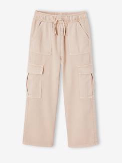 -Pantalon cargo fille facile à enfiler