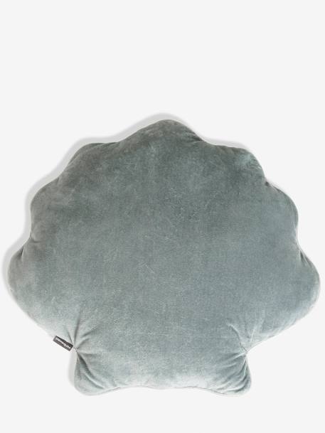 Coussin Coquillage SOUS L'OCÉAN bleu / gris 6 - vertbaudet enfant 