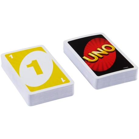 Mattel Games - Uno - Jeu de Cartes Famille - 7 ans et + W2087 ROUGE 4 - vertbaudet enfant 