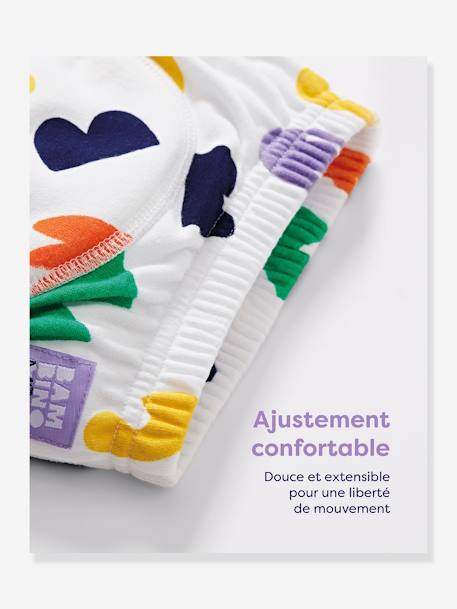 Lot de 3 culottes d'apprentissage lavable Révolutionnaire 3-4 ans BAMBINO MIO bleu+lilas 7 - vertbaudet enfant 