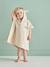 Poncho de bain bébé avec coton recyclé personnalisable Animaux abricot+beige+ocre 7 - vertbaudet enfant 