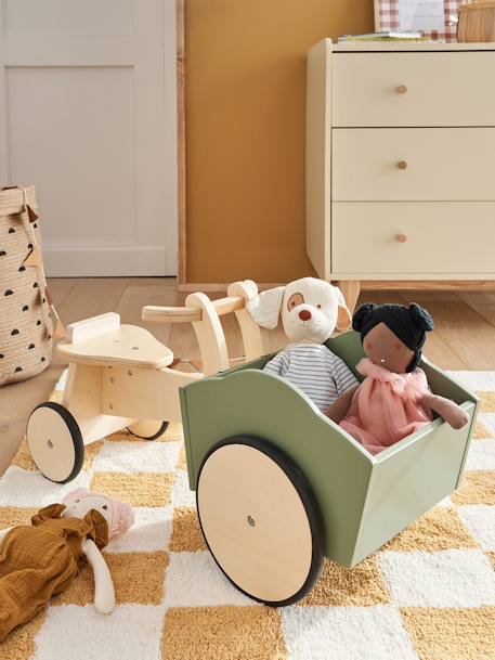 Porteur cargo en bois FSC® bois 1 - vertbaudet enfant 