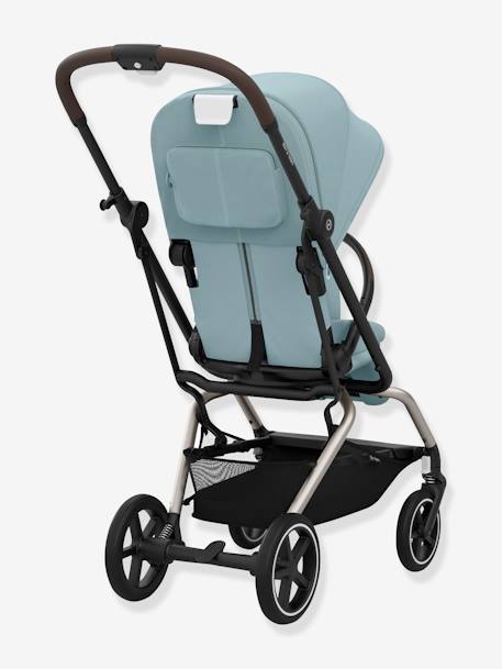 Poussette réversible tout-terrain CYBEX Gold Eezy S Twist+ 2 (2024) Fog grey+Magic black+Stormy blue 24 - vertbaudet enfant 