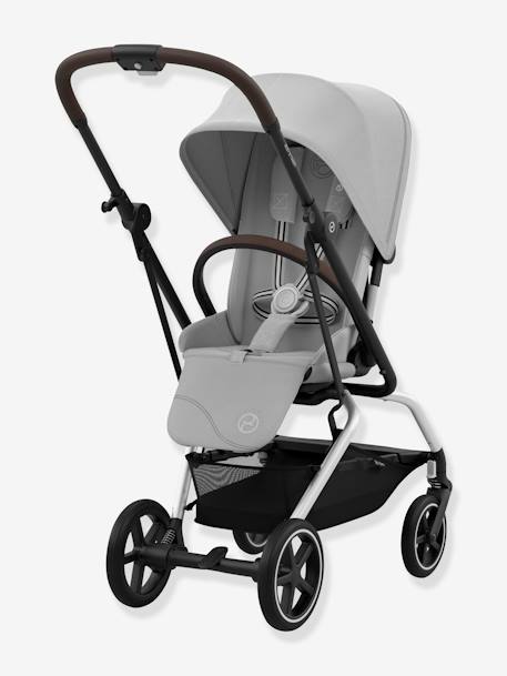 Poussette réversible tout-terrain CYBEX Gold Eezy S Twist+ 2 (2024) Fog grey+Magic black+Stormy blue 1 - vertbaudet enfant 