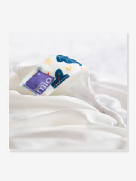 Miosolo couche lavable tout-en-un BAMBINO MIO bleu+DOUX CITRON 2 - vertbaudet enfant 