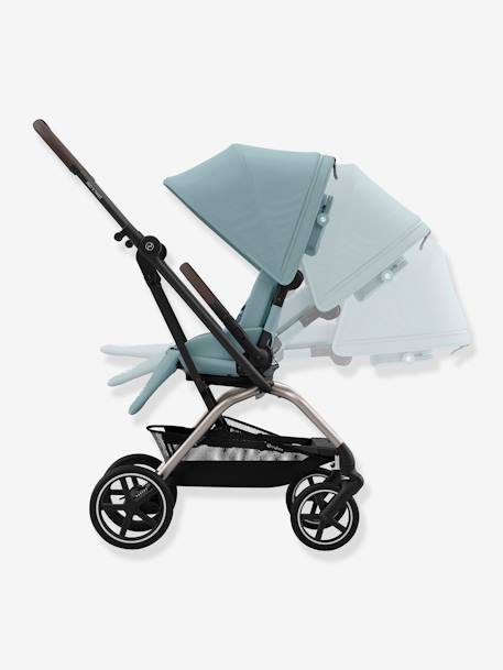 Poussette réversible tout-terrain CYBEX Gold Eezy S Twist+ 2 (2024) Fog grey+Magic black+Stormy blue 19 - vertbaudet enfant 