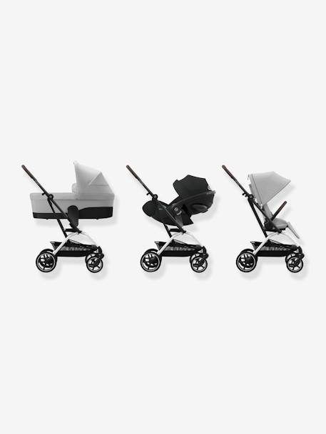 Poussette réversible tout-terrain CYBEX Gold Eezy S Twist+ 2 (2024) Fog grey+Magic black+Stormy blue 5 - vertbaudet enfant 