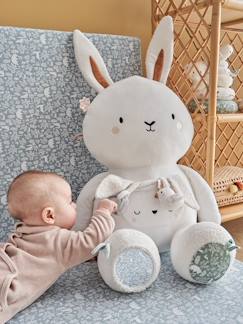 Jouet-Premier âge-Doudous et jouets en tissu-Grande peluche d’activités lapin