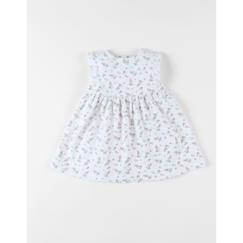 Robe imprimé fleuri en jersey pointelle  - vertbaudet enfant