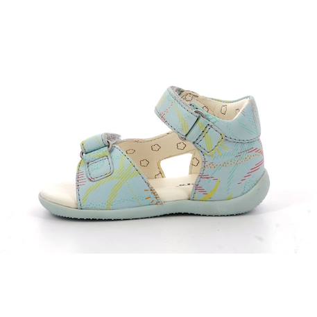 KICKERS Sandales Binsia-2 bleu BLEU 4 - vertbaudet enfant 