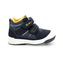 KICKERS Baskets basses Kickoja marine  - vertbaudet enfant