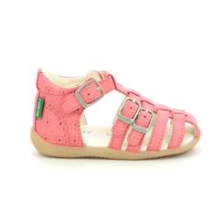 Chaussures-Chaussures fille 23-38-Sandales-KICKERS Sandales Bigfor rose