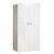 Armoire bébé Teddy - Bois - Blanche - 2 portes - 175x85x56cm - Babyprice BLANC 1 - vertbaudet enfant 