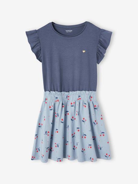 Robe effet 2 en 1 fille  - vertbaudet enfant