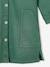 Robe chemise en toile garment dyed fille vert 4 - vertbaudet enfant 