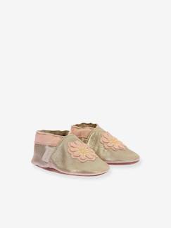 Chaussures-Chaussures bébé 17-26-Chaussons-Chaussons cuir souple bébé Just a Flower 974500 - ROBEEZ©