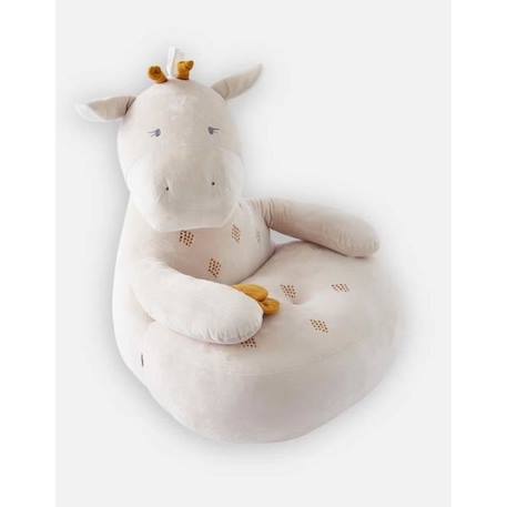 NOUKIE 'S - Sofa girafe Veloudoux Tiga Stegi & Ops BLANC 1 - vertbaudet enfant 