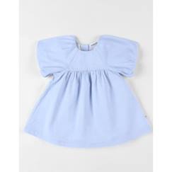 Bébé-Robe, jupe-Robe Chambray ciel