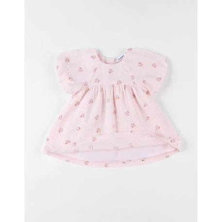 Robe à imprimé fleuri clair ROSE 2 - vertbaudet enfant 