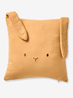 Linge de maison et décoration-Coussin animal en gaze de coton personnalisable