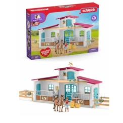 Centre Équestre, coffret figurines avec 75 éléments inclus dont 1 cheval, dès 5 ans, schleich 72222 Horse club  - vertbaudet enfant