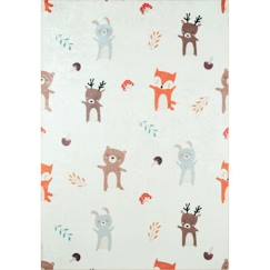 Linge de maison et décoration-Tapis chambre enfant - Motifs Animaux - Creme - 120 x 160 cm - Nazar Rugs