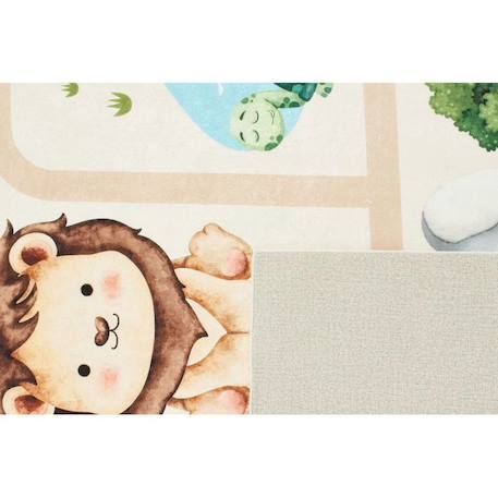 Tapis chambre enfant - Happy Beige - 160 x 230 cm - BEIGE - Nazar Rugs BLANC 3 - vertbaudet enfant 