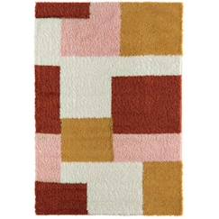 Linge de maison et décoration-Décoration-Tapis chambre enfant - Terra Cotta Rose Crème Et Jaune - TERRACOTTA - 160 x 230 cm - Nazar Rugs