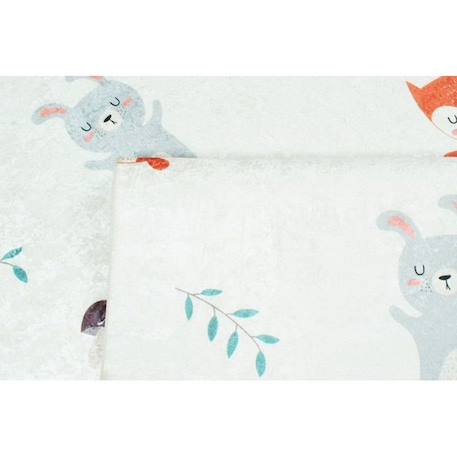 Tapis chambre enfant - Motifs Animaux - 160 x 230 cm - Creme - Nazar Rugs BLANC 4 - vertbaudet enfant 