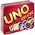 Mattel Games - Uno Deluxe - Jeu de Cartes Famille  - 2 à 10 joueurs - Dès 7 ans ROUGE 1 - vertbaudet enfant 