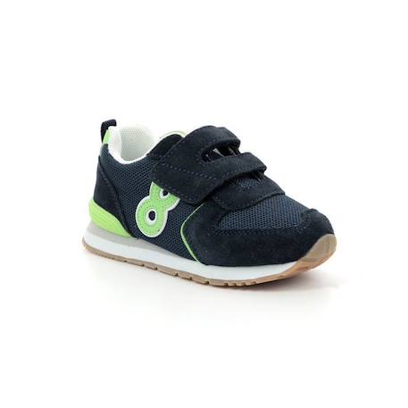 MOD 8 Baskets basses Snookies kaki BLEU+BLEU+NOIR+ROSE+VERT 6 - vertbaudet enfant 