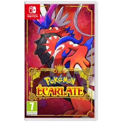 Jouet-Jeux vidéos et jeux d'arcade-Jeux vidéos-Pokémon Écarlate • Jeu Nintendo Switch