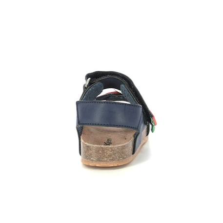 KICKERS Sandales Fuxio marine BLEU 3 - vertbaudet enfant 