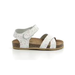 Chaussures-Chaussures fille 23-38-ASTER Sandales Baziang blanc