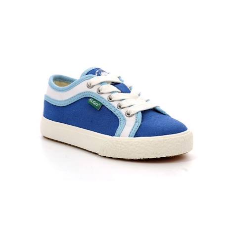 KICKERS Baskets basses Geeck bleu BLEU+ROUGE 2 - vertbaudet enfant 