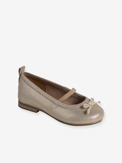 -Ballerines cuir fille