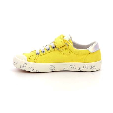 KICKERS Baskets basses Gody jaune JAUNE 4 - vertbaudet enfant 