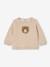 Ensemble bébé sweat et pantalon beige chiné+écru+rose 2 - vertbaudet enfant 