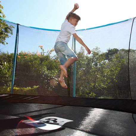 Trampoline Infinity Octogonal Tp Toys 305 Cm NOIR 2 - vertbaudet enfant 