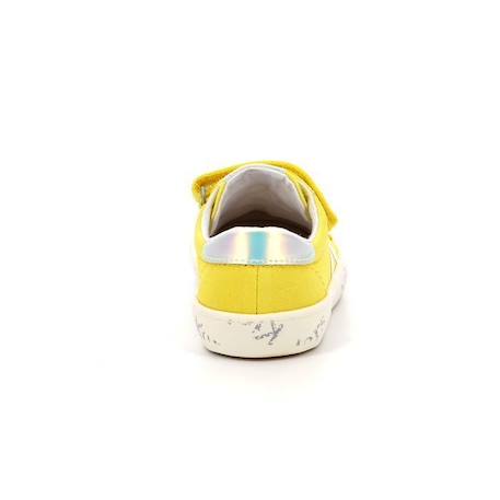 Baskets basses - KICKERS - Gody - Textile - Enfant - Mixte JAUNE 3 - vertbaudet enfant 