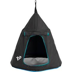 Jouet-Jeux de plein air-Portiques et balançoires-Balançoire Tp Air Igloo Swing Noir - Tp Toys - Mixte - L.113 X L.113 X H.117 Cm - 3 Ans - Enfant