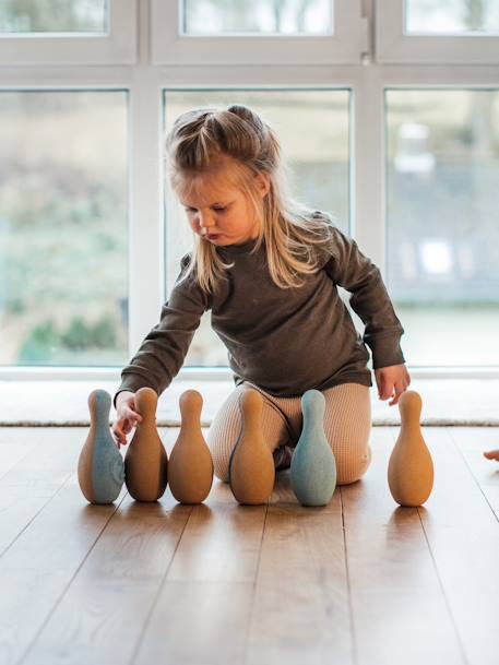 Jeu de bowling en liège - KORKO multicolore 4 - vertbaudet enfant 