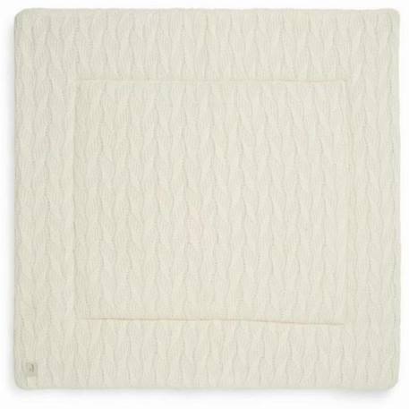 Tapis de parc Spring Knit Ivoire - 80x100cm - Tricot et Peluche BEIGE 3 - vertbaudet enfant 