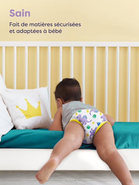 Lot de 3 culottes d'apprentissage lavable Révolutionnaire 3-4 ans BAMBINO MIO bleu+lilas 6 - vertbaudet enfant 