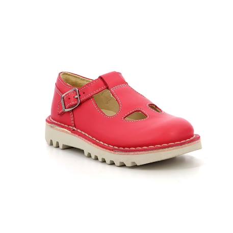 KICKERS Salomés Kick Mary Jane marine BLANC+JAUNE+ROSE 10 - vertbaudet enfant 